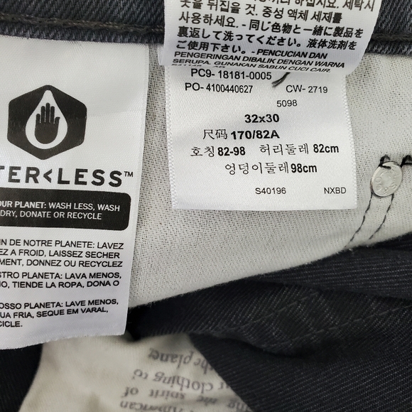 Levi's 541 Jeans Charcoal Gray 32 - Picture 11 of 12